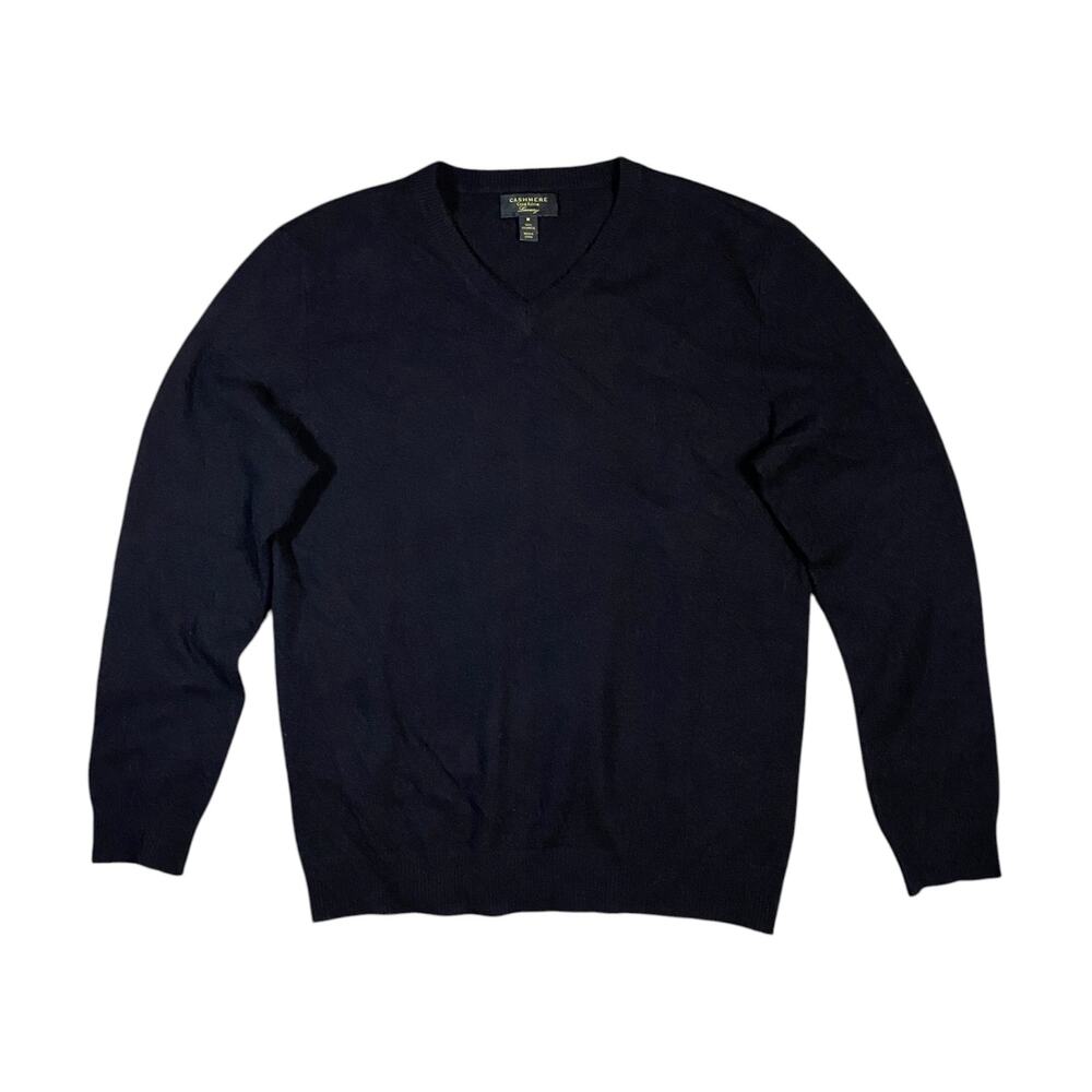 Club Room Cashmere V-neck Sweater - M